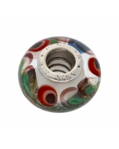 Pre-Owned Pandora Silver Colourful Glass Bead Charm