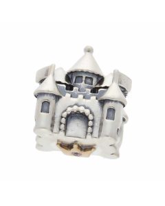 Pre-Owned Pandora Silver & Gold Castle Charm