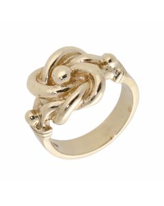 Pre-Owned 9ct Yellow Gold Knot Ring
