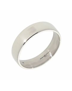 Pre-Owned 9ct White Gold 6mm Wedding Band Ring