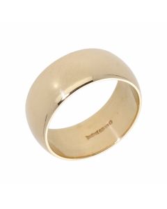 Pre-Owned 9ct Yellow Gold 9mm Wedding Band Ring