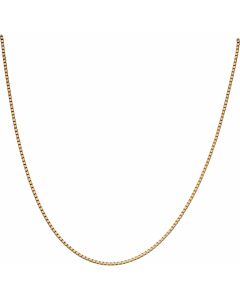 Pre-Owned 9ct Yellow Gold 16 Inch Box Link Chain Necklace