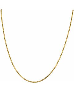Pre-Owned 9ct Yellow Gold 30 Inch Box Link Chain Necklace