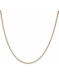 Pre-Owned 9ct Yellow Gold 20 Inch Close Curb Chain Necklace