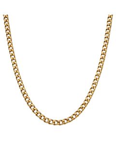 Pre-Owned 9ct Yellow Gold 19.5 Inch Curb Chain Necklace