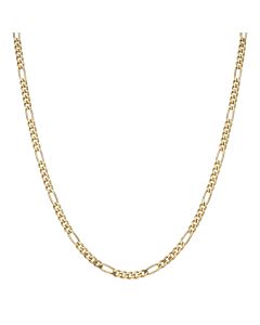 Pre-Owned 9ct Yellow Gold 28 Inch Figaro Chain Necklace