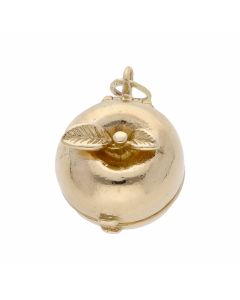 Pre-Owned 9ct Yellow Gold Opening Adam & Eve Apple Charm