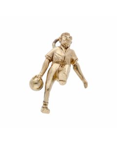Pre-Owned 9ct Yellow Gold Bowling Charm
