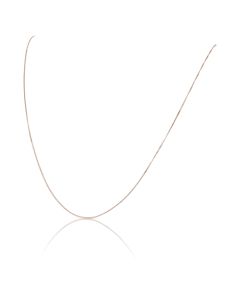 New 9ct White Gold 18 Inch Curb Link Chain Necklace