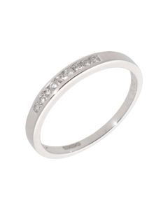 0.20Ct Diamond Dress Ring In 9ct White Gold