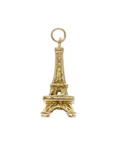 Pre-Owned Vintage 1965 9ct Yellow Gold Eiffel Tower Charm