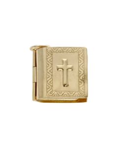 Pre-Owned Vintage 1965 9ct Yellow Gold Bible Charm