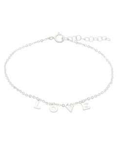 New Sterling Silver Love Bracelet