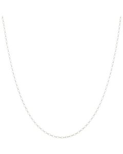 New Sterling Silver 20 Inch Belcher Link Chain Necklace
