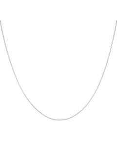 New Sterling Silver 16" Snake Link Chain Necklace