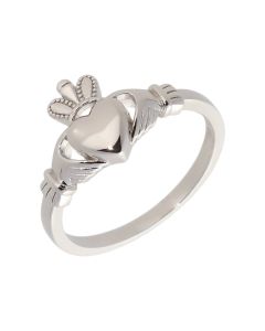 New Sterling Silver Claddagh Ring