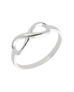 New Sterling Silver Infinity Symbol Ring