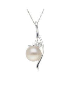 New Sterling Silver Freshwater Cultured Pearl & 18" Necklace