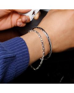New Sterling Silver Solid 8.5" Anchor Link Bracelet
