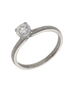 Pre-Owned Platinum 0.53ct Diamond Solitaire Ring