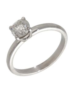 Pre-Owned Platinum 1.10ct Diamond Solitaire Ring