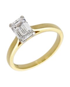 Pre-Owned 18ct 1.21ct Lab Grown Diamond Solitaire Ring