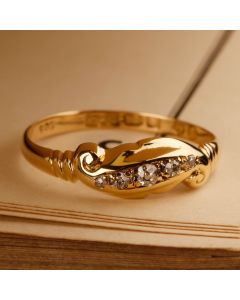 Pre-Owned Vintage 1911 18ct Diamond Eternity Ring