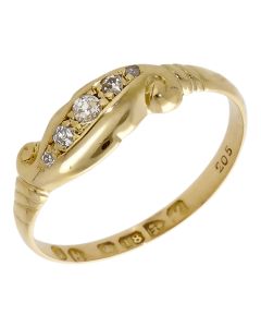 Pre-Owned Vintage 1911 18ct Diamond Eternity Ring