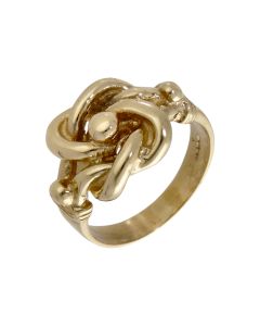 Pre-Owned 9ct Yellow Gold Knot Ring