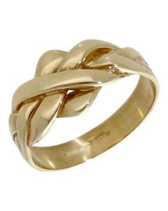 Pre-Owned 9ct Yellow Gold Puzzle Ring