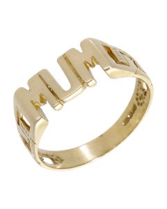 Pre-Owned 9ct Yellow Gold Mum Ring