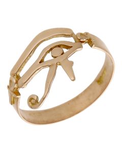 Pre-Owned 18ct Rose Gold Egyptian Eye Ring