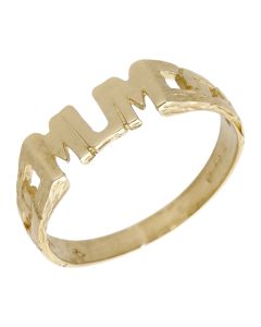 Pre-Owned 9ct Yellow Gold Mum Ring