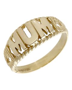 Pre-Owned 9ct Yellow Gold Mum Ring