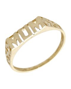 Pre-Owned 9ct Yellow Gold Mum Ring
