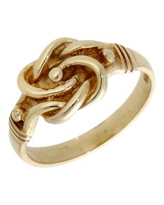 Pre-Owned 9ct Yellow Gold Knot Ring