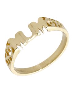Pre-Owned 9ct Yellow Gold Mum Ring