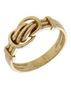 Pre-Owned 9ct Yellow Gold Knot Ring