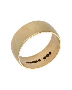 Pre-Owned 9ct Yellow Gold 9mm Wedding Band Ring