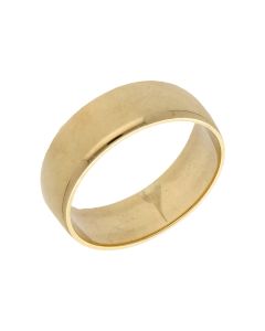 Pre-Owned 9ct Yellow Gold 7mm Wedding Band Ring