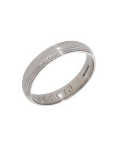 Pre-Owned 9ct White Gold 4mm Wedding Band Ring