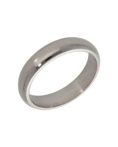 Pre-Owned 18ct White Gold 4mm Wedding Band Ring