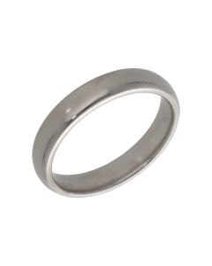 Pre-Owned 18ct White Gold 4mm Wedding Band Ring