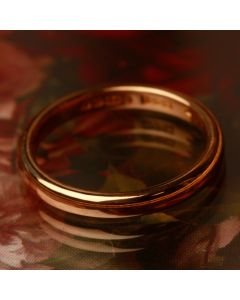 Pre-Owned Vintage 1935 22ct Gold 2.5mm Wedding Ring