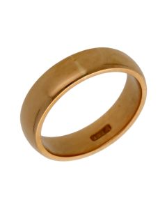 Pre-Owned 22ct Gold 5mm Wedding Band Ring