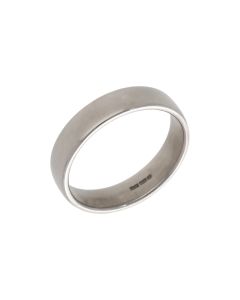 Pre-Owned 18ct White Gold 4mm Wedding Band Ring