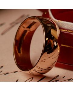 Pre-Owned Vintage 1968 9ct Gold 7mm Wedding Ring