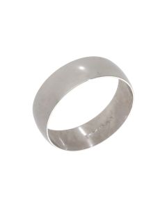 Pre-Owned 9ct White Gold 6mm Wedding Band Ring