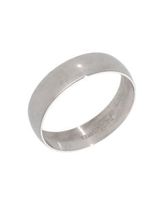 Pre-Owned 9ct White Gold 5mm Wedding Band Ring