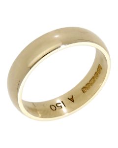 Pre-Owned 9ct Yellow Gold 4mm Wedding Band Ring